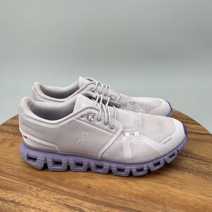 On Running Cloud 6 Shoes Womens Size 9.5 Purple Running Comfort Walking Sneakers
